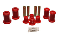 Thumbnail for Energy Suspension 97-01 Ford Expedition 4WD/97-03 F-150/250 4WD Red Front End Control Arm Bushings