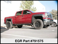 Thumbnail for EGR 14+ Chev Silverado 6-8ft Bed Bolt-On Look Fender Flares - Set - Matte