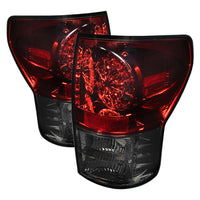 Thumbnail for Spyder Toyota Tundra 07-13 LED Tail lights Red Smoke ALT-YD-TTU07-LED-RS