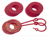 Thumbnail for Daystar Red D Ring Isolator w/Lock washer Kit