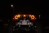 Thumbnail for DV8 Offroad 2018+ Jeep JL Grill Amber Marker Lights