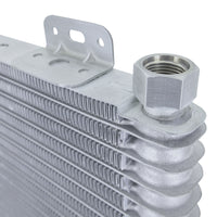 Thumbnail for Mishimoto 13-Row Stacked Plate Transmission Cooler - Silver