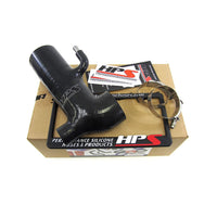 Thumbnail for HPS Black Reinforced Silicone Post MAF Air Intake Hose Kit - Retain Stock Sound Tube for Scion 13-16 FRS