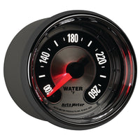 Thumbnail for Autometer American Muscle 52mm Full Sweep Electric 100-260 Deg F Water Temperature Gauge