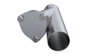 Thumbnail for QTP 2.5in Weld-On QTEC Exhaust Cutout Y-Pipe
