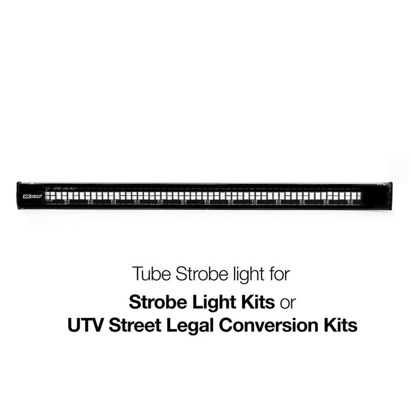 XK Glow Tube Plug n Play Strobe Light Series - White 1pc 12in