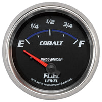 Thumbnail for Autometer Cobalt 66.7mm 240-33 ohms Short Sweep Electronic Fuel Level Gauge