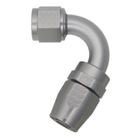 Thumbnail for DeatschWerks 10AN Female Swivel 120-Degree Hose End CPE - Anodized Titanium