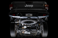 Thumbnail for AWE Tuning 20-21 Jeep Gladiator JT 3.6L Tread Edition Cat-Back Single Side Exhaust - Diamond Blk Ti