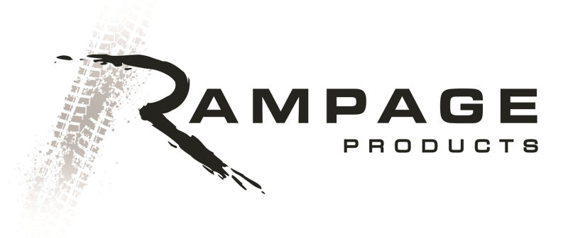 Rampage 1997-2006 Jeep Wrangler(TJ) Windshield Channel - Black