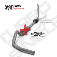 Thumbnail for Diamond Eye KIT 4in MFLR RPLCMENT PIPE TB SGL ALUM 94-97 5 7 3L F250/F350 PWRSTROKE NFS W CARB STDS