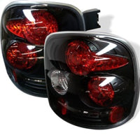 Thumbnail for Spyder Chevy Silverado Stepside 99-04 Euro Style Tail Lights Black ALT-YD-CS99STS-BK