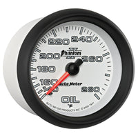 Thumbnail for AutoMeter Gauge Oil Temp 2-5/8in. 140-280 Deg. F Mechanical Phantom II