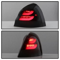 Thumbnail for Spyder 04-08 Pontiac Grand Prix Light Bar LED Tail Light - Black Smoke (ALT-YD-PGP04-LED-BSM)