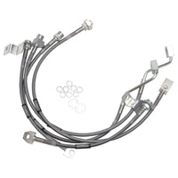 Thumbnail for Russell Performance 99-06 Ford Excursion 4WD with 4in-5.5in lift Brake Line Kit