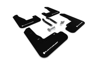 Thumbnail for Rally Armor 19-21 Hyundai Elantra GT N Line/i30 Black UR Mud Flap w/White Logo