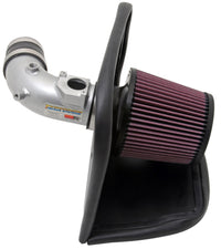 Thumbnail for K&N 10 Mazdaspeed3 L4-2.3L Silver Typhoon Short Ram Intake