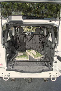 Thumbnail for Rugged Ridge C3 Cargo Cover W/O Subwoofer 07-18 Jeep Wrangler JKU 4 Door