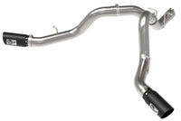 Thumbnail for aFe Large Bore-HD 4in 409SS DPF-Back Exhaust System w/Black Tip 20 GM Diesel Trucks V8-6.6L (td) L5P