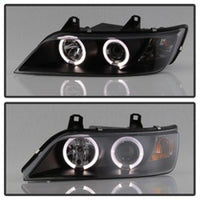 Thumbnail for Spyder BMW Z3 96-02 Projector Headlights LED Halo Black High H1 Low H1 PRO-YD-BMWZ396-HL-BK
