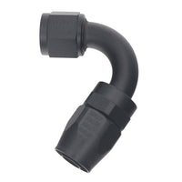 Thumbnail for DeatschWerks 10AN Female Flare Swivel 120-Degree Hose End CPE - Anodized Matte Black