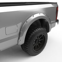 Thumbnail for EGR 2017 Ford Super Duty Bolt-On Look Color Match Fender Flares - Set - Ingot Silver
