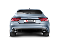Thumbnail for Akrapovic 14-17 Audi RS7 Sportback (C7) Evolution Line Cat Back (Titanium) w/ Carbon Tips