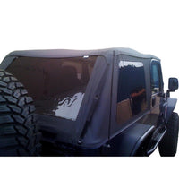 Thumbnail for Rampage 1997-2006 Jeep Wrangler(TJ) Excludes LJ Unlimited Frameless Soft Top Kit - Black Diamond