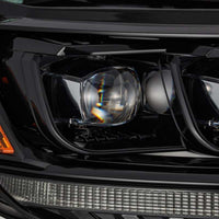 Thumbnail for AlphaRex 19-21 Ford Ranger NOVA LED Proj Headlight Plnk Style Alpha Blk w/Activ Light/Seq Signal/DRL