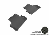 Thumbnail for 3D MAXpider 2005-2010 Chevrolet Cobalt Kagu 2nd Row Floormats - Black