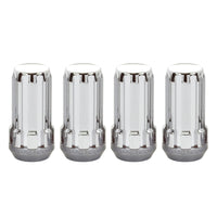 Thumbnail for McGard SplineDrive Lug Nut (Cone Seat) 1/2-20 / 1.60in. Length (4-Pack) - Chrome (Req. Tool)
