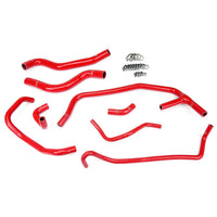 Thumbnail for HPS Red Reinforced Silicone Radiator and Heater Hose Kit Coolant for Ford 2015-2019 Mustang Ecoboost 2.3L Turbo