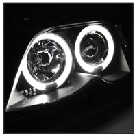 Thumbnail for Spyder BMW E46 3-Series 02-05 4DR Projector Headlights 1PC LED Halo Blk PRO-YD-BMWE4602-4D-AM-BK