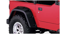 Thumbnail for Bushwacker 97-06 Jeep TJ Max Pocket Style Flares 4pc - Black