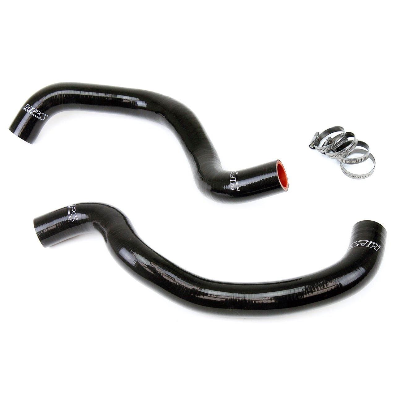 HPS Black Reinforced Silicone Radiator Hose Kit Coolant for Acura 04-08 TSX 2.4L