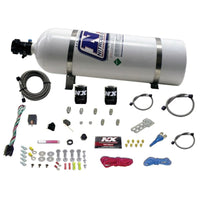 Thumbnail for Nitrous Express Shark SHO 400 HP Single Nozzle Nitrous Kit w/15lb Bottle