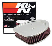 Thumbnail for K&N Replacement Air Filter 1.625in H for Harley Davidson
