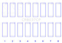 Thumbnail for King 01-09 GM Duramax 6.6L A Rod (Size +.50mm) Connecting Rod Bearing Set