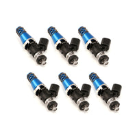 Thumbnail for Injector Dynamics ID1050X Injectors 11mm (Blue) Adaptor Tops Denso Lower Cushions (Set of 6)