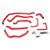 Thumbnail for HPS Red Reinforced Silicone Radiator Hose Kit Coolant for Polaris 14-18 RZR XP 1000