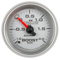 Thumbnail for Autometer Ultra-Lite II Gauge Vac/Boost 2 1/16in -1 - +2 Bar Mechanical Ultra-Lite II