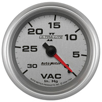 Thumbnail for AutoMeter Gauge Vacuum 2-5/8in. 30Inhg Mechanical Ultra-Lite II