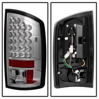 Thumbnail for Spyder Dodge Ram 02-06 1500/Ram 2500/3500 03-06 LED Tail Light Chrome ALT-YD-DRAM02-LED-C