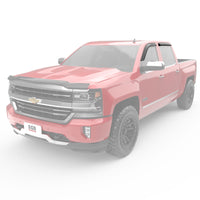 Thumbnail for EGR 14+ Chev Silverado Ext Cab Tape-On Window Visors - Set of 4