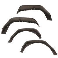 Thumbnail for Rugged Ridge HD Steel Tube Fenders Full Set Black 18-19 JL
