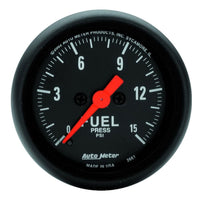 Thumbnail for Autometer 2 1/16in 0-15 PSI Fuel Pressure Gauge Digital Stepper Motor Z Series
