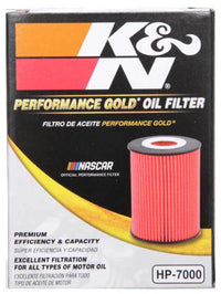 Thumbnail for K&N Saturn/Chevrolet/Saab/Pontiac/Vauxhall Cartridge Oil Filter