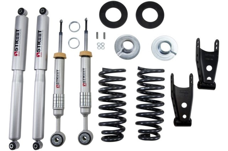 Belltech LOWERING KIT 09-13 Ford F-150 (All Cabs) Short Bed 2WD 2in-3in F/ 2in R Drop w/SP Shocks