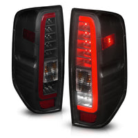 Thumbnail for ANZO 2005-2021 Nissan Frontier LED Taillights Black Housing/Smoke Lens