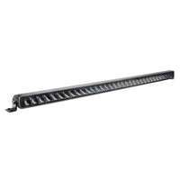 Thumbnail for Go Rhino Xplor Blackout Series Sgl Row LED Light Bar (Side/Track Mount) 31.5in. - Blk